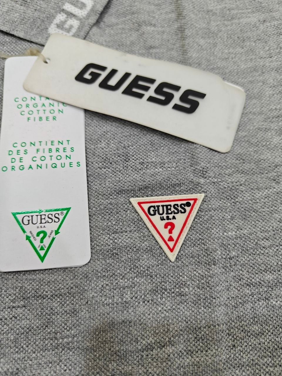 GUESS Polo Homme Premium GRIS