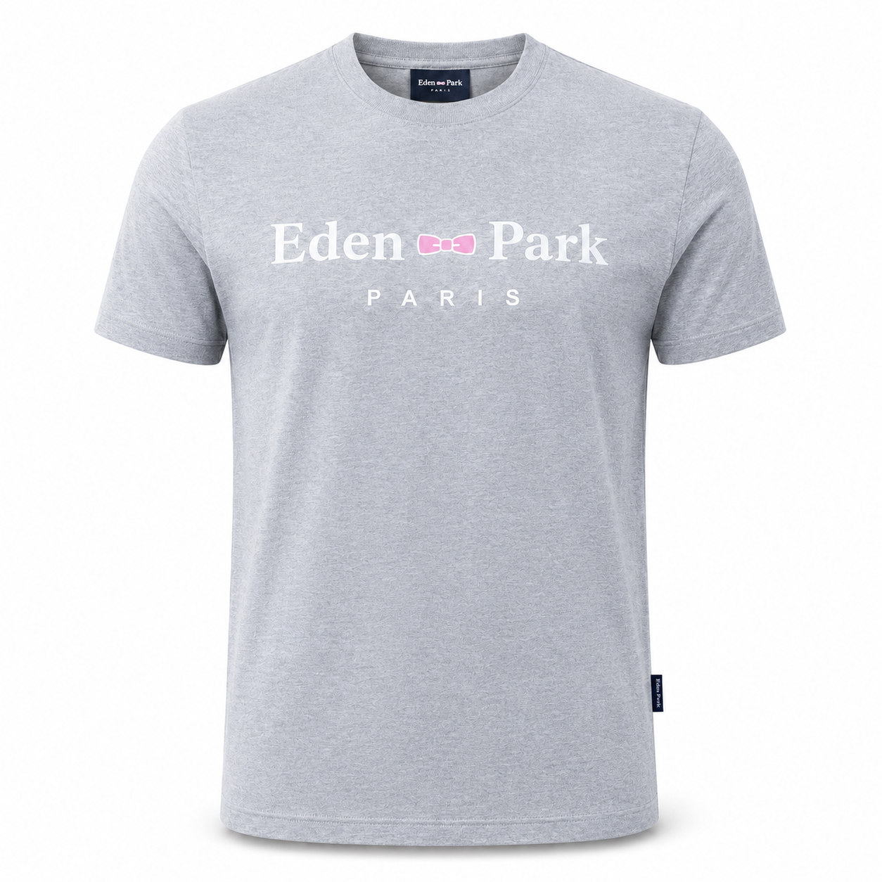 Eden Park T-Shirt Premium GRIS CHINÉ