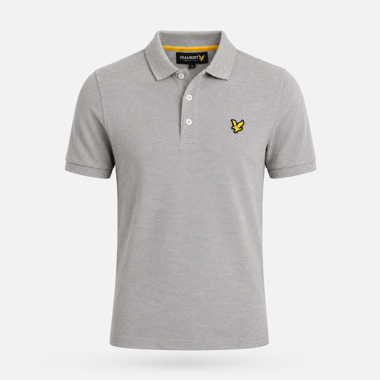 Polo Lyle & Scott Eagle Gris