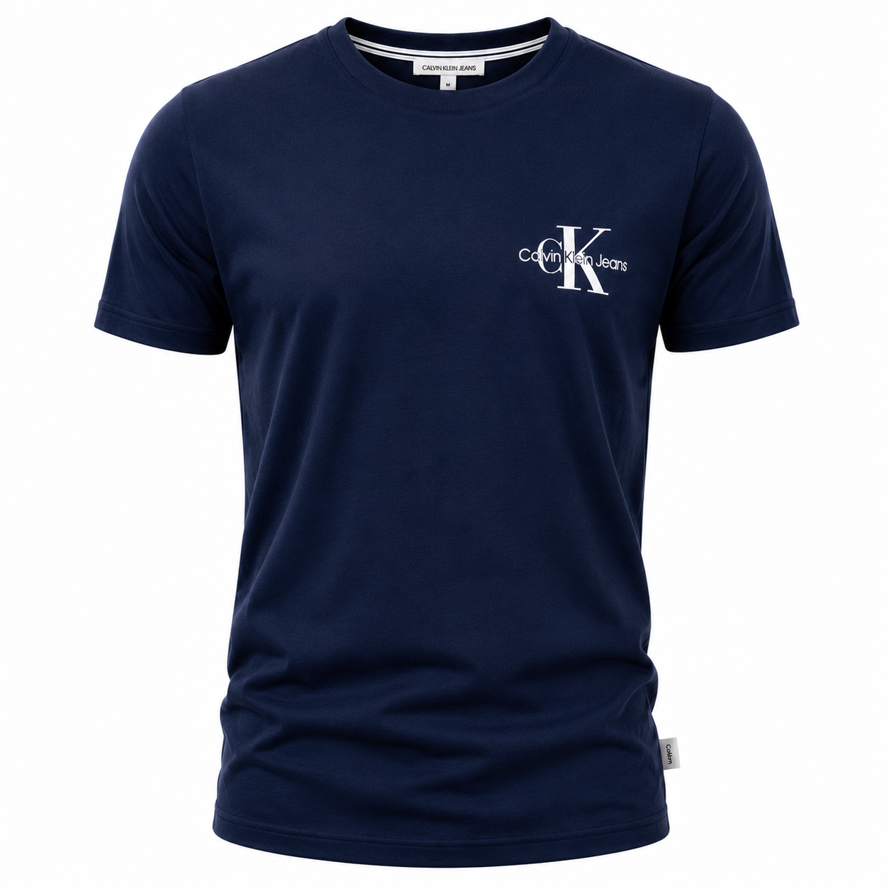 Calvin Klein T-Shirt Relief BLEU MARINE