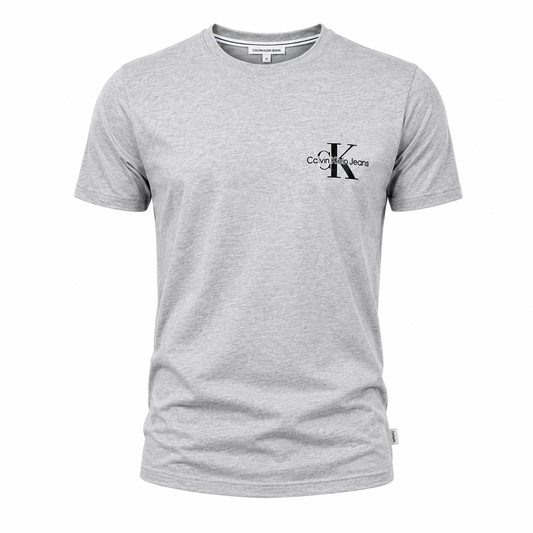Calvin Klein T-Shirt Relief GRIS CHINÉ