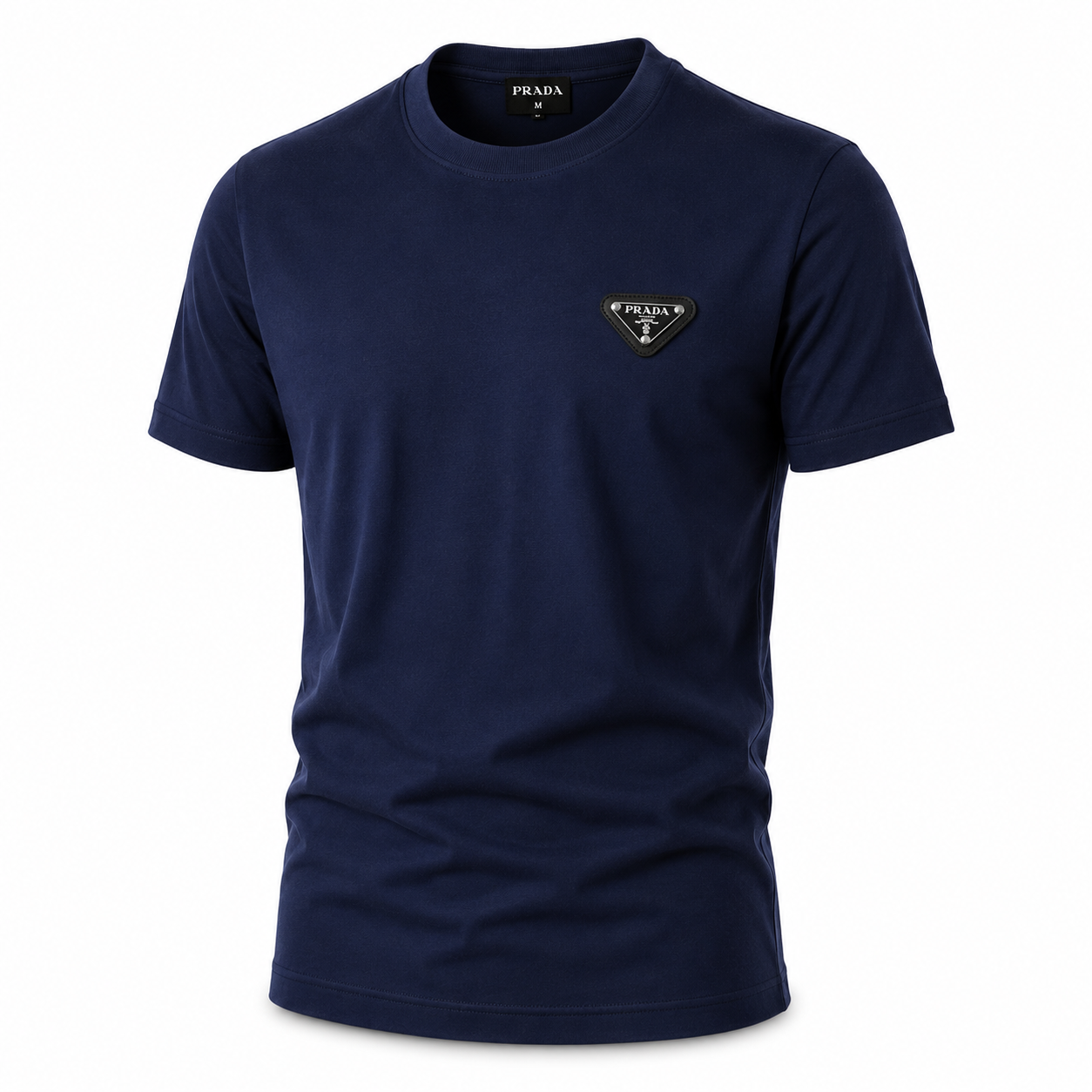 Prada T-Shirt Triangle BLEU NUIT