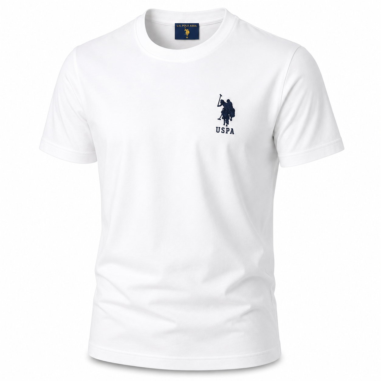 U.S. Polo T-Shirt Signature BLANC