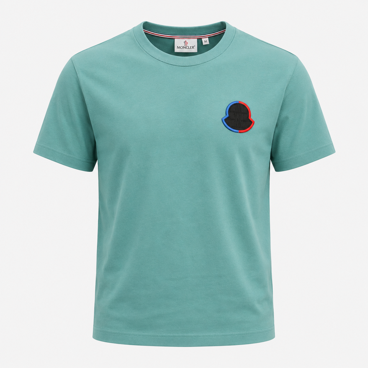 Moncler T-Shirt Écusson TURQUOISE