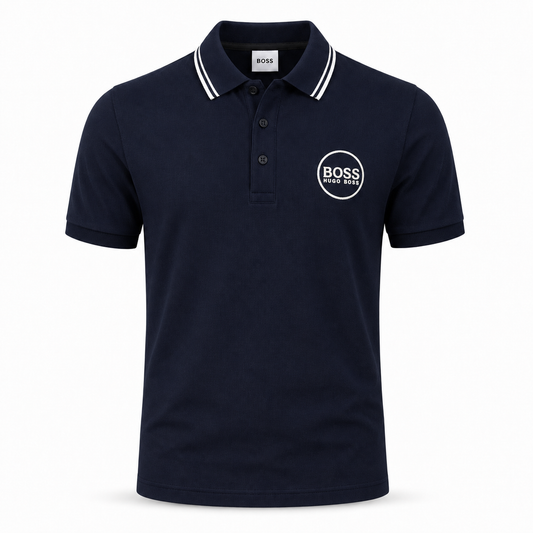 Polo BOSS Premium Bleu Marine