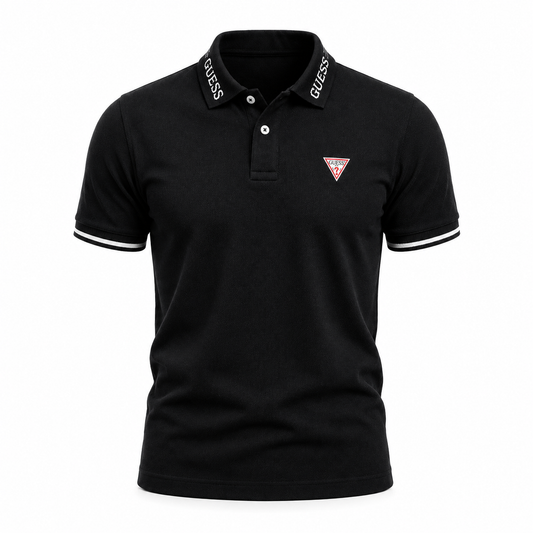 GUESS Polo Homme Premium NOIR